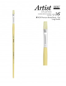 KCK BRISTLE FLAT LONG HANDLE BRUSH - BR 679F #6